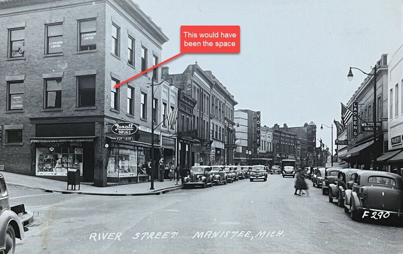 Forest Cafe - Vintage Postcard (newer photo)